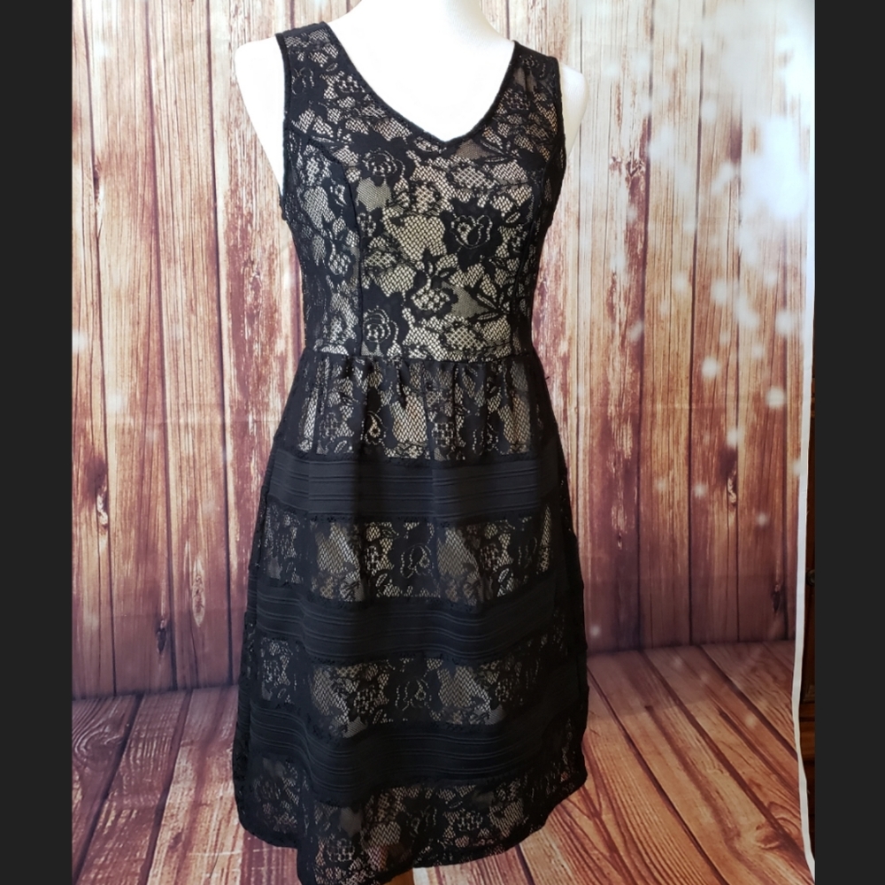 Lace Black Dress